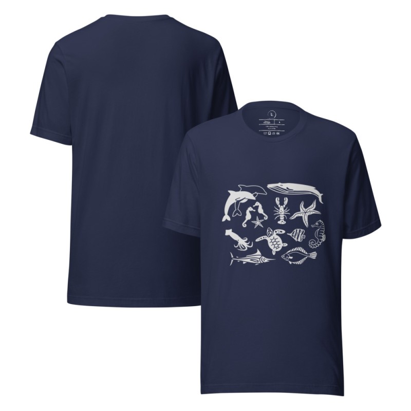 Sea Square Light T-Shirt