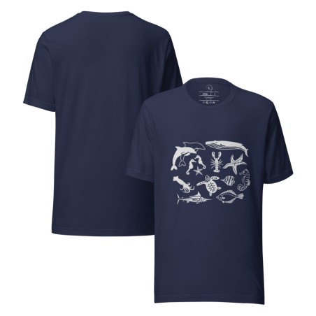 Sea Square Light T-Shirt