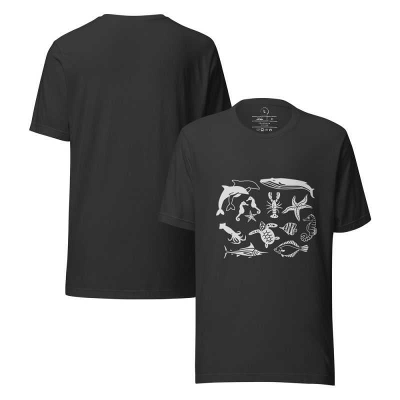 Sea Square Light T-Shirt