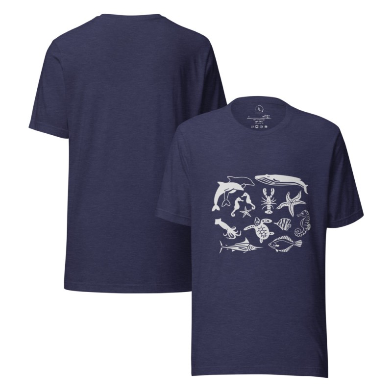 Sea Square Light T-Shirt