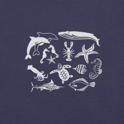 Sea Square Light T-Shirt
