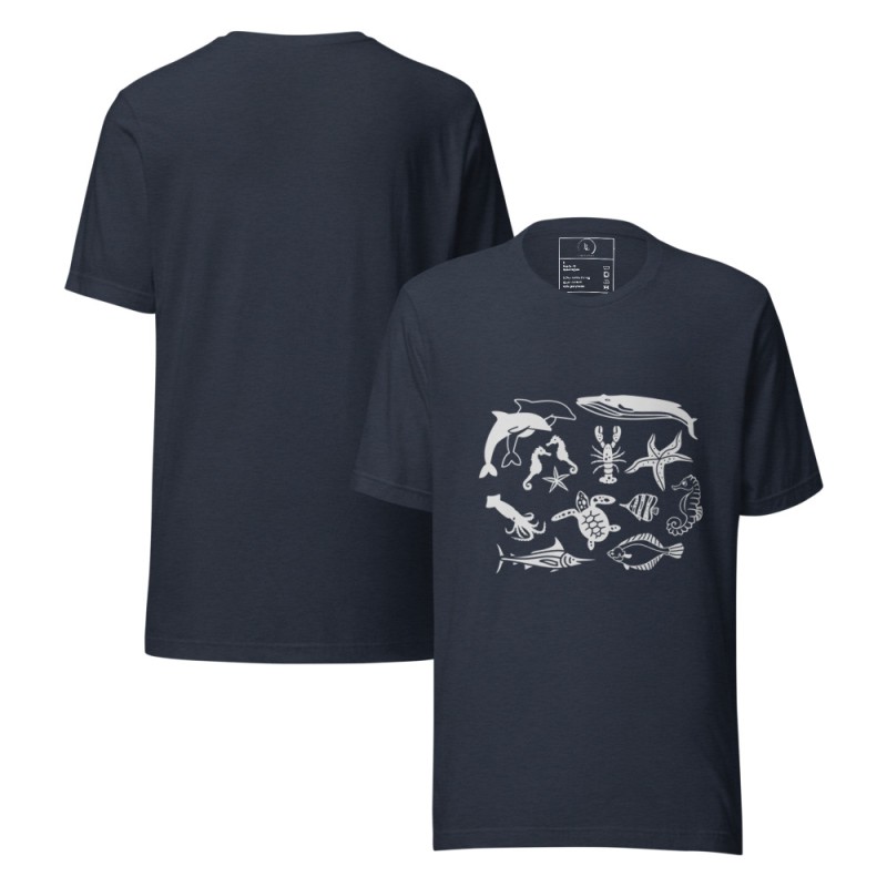 Sea Square Light T-Shirt