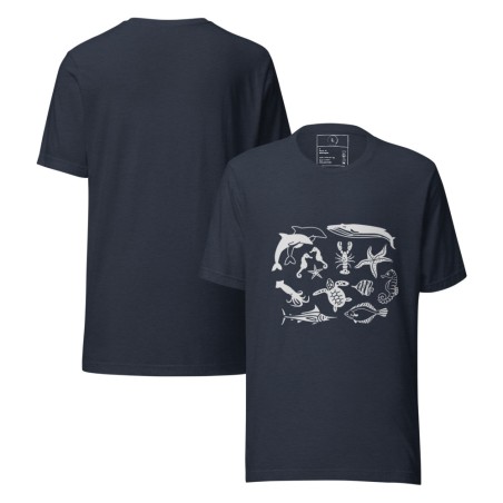 Sea Square Light T-Shirt