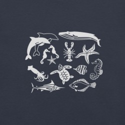 Sea Square Light T-Shirt