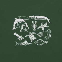 Sea Square Light T-Shirt