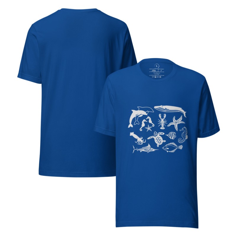 Sea Square Light T-Shirt