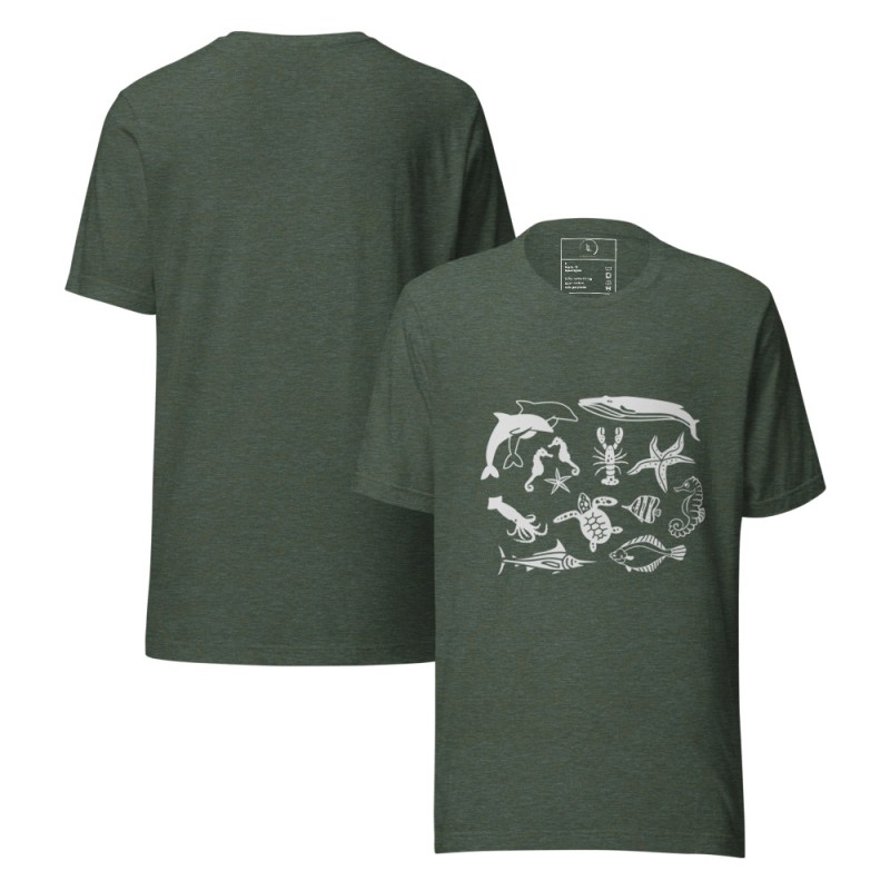 Sea Square Light T-Shirt