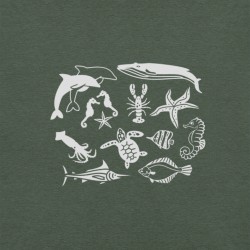 Sea Square Light T-Shirt