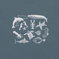 Sea Square Light T-Shirt