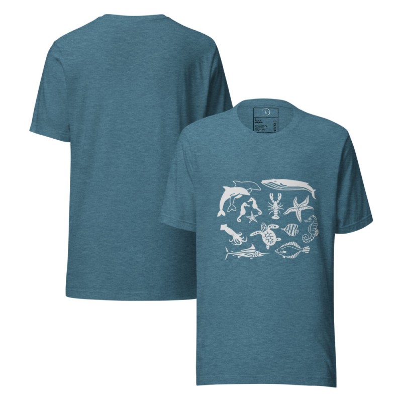 Sea Square Light T-Shirt