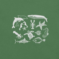 Sea Square Light T-Shirt