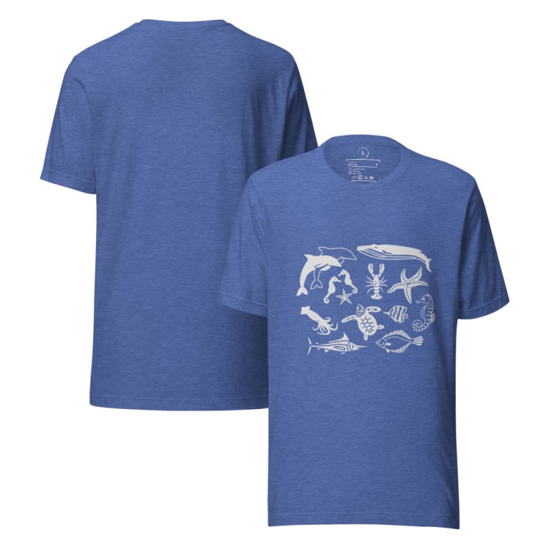 Sea Square Light T-Shirt
