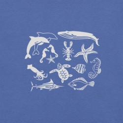 Sea Square Light T-Shirt