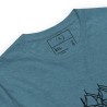 Sailingboat with whale T-shirt dark print