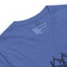 Sailingboat with whale T-shirt dark print