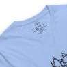 Sailingboat with whale T-shirt dark print