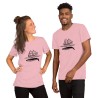 Sailingboat with whale T-shirt dark print