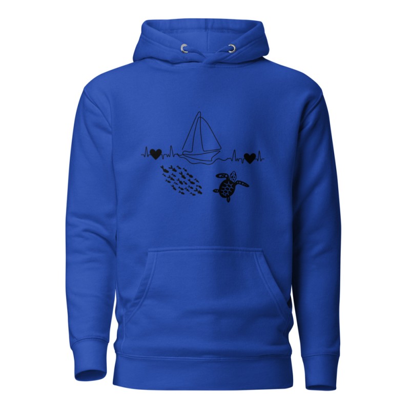 Heartbeat of the Ocean Premium Hoodie