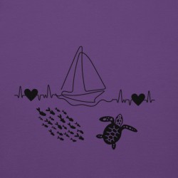 Heartbeat of the Ocean Premium Hoodie