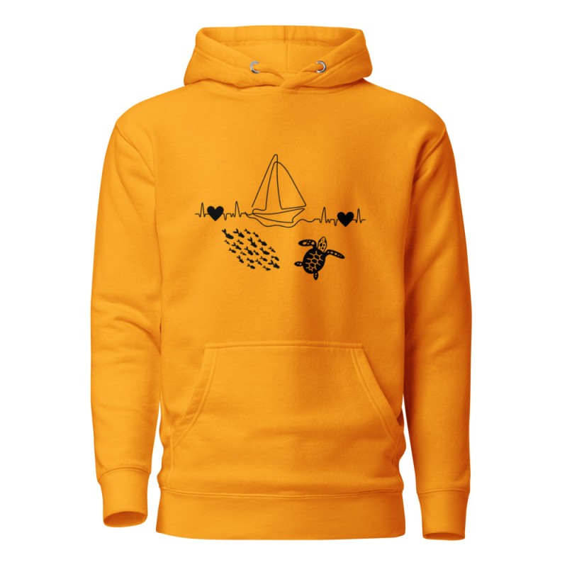 Heartbeat of the Ocean Premium Hoodie