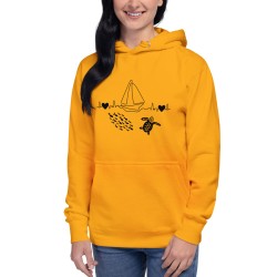 Heartbeat of the Ocean Premium Hoodie