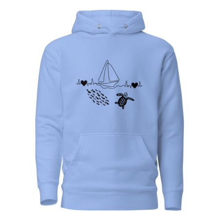 Heartbeat of the Ocean Premium Hoodie