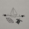 Heartbeat of the Ocean Premium Hoodie