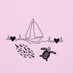 Heartbeat of the Ocean Premium Hoodie