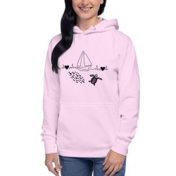 Heartbeat of the Ocean Premium Hoodie