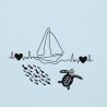 Heartbeat of the Ocean Premium Hoodie
