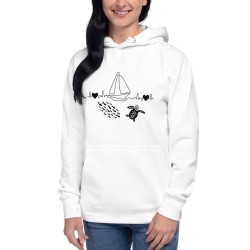 Heartbeat of the Ocean Premium Hoodie